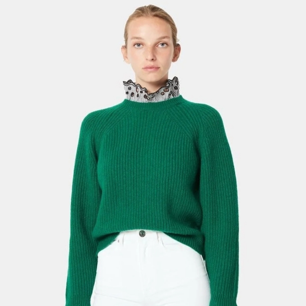 Sandro Green Sweater